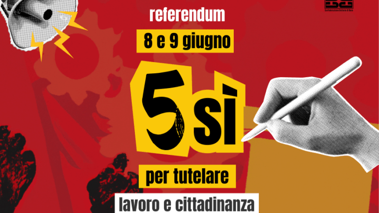 Referendum perchè devi votare 5 SÌ per i diritti