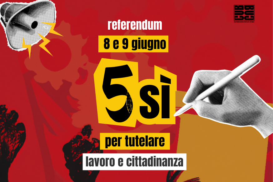 Referendum perchè devi votare 5 SÌ per i diritti