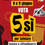 Cub sanità: l’8 e 9 giugno andiamo a votare SI’