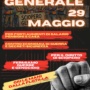 Presidio a Savona per lo sciopero generale del 29 maggio