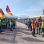 Sciopero a Trento nella logistica